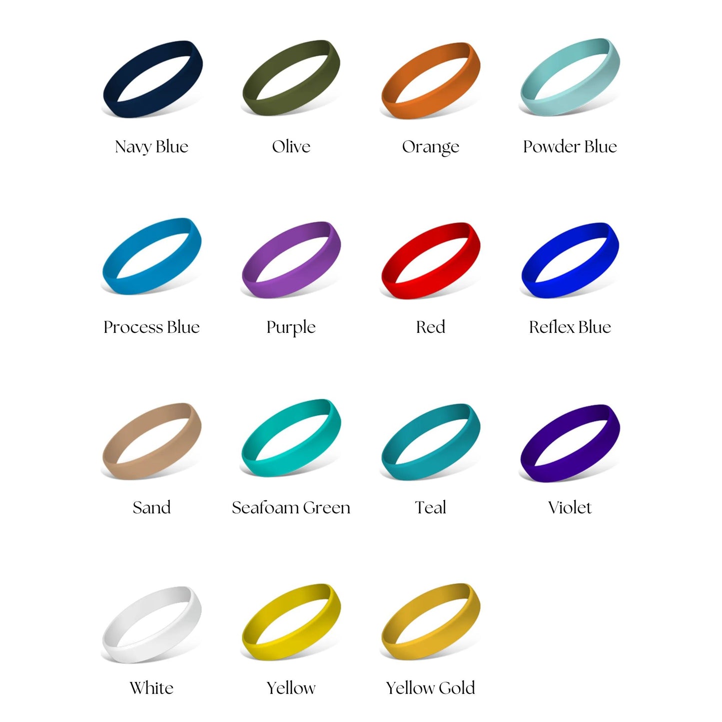 VocaLatte Printed Wristbands