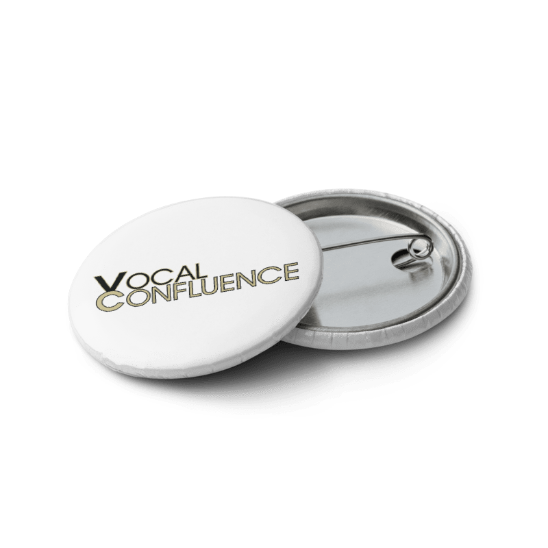Vocal Confluence - Set of 10 buttons