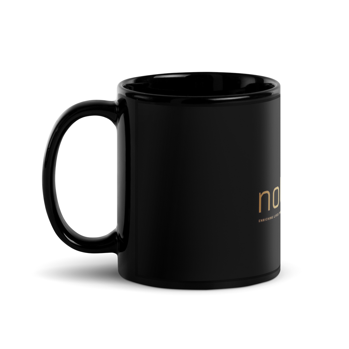 NOLA Vox — Black Glossy Mug (Black)