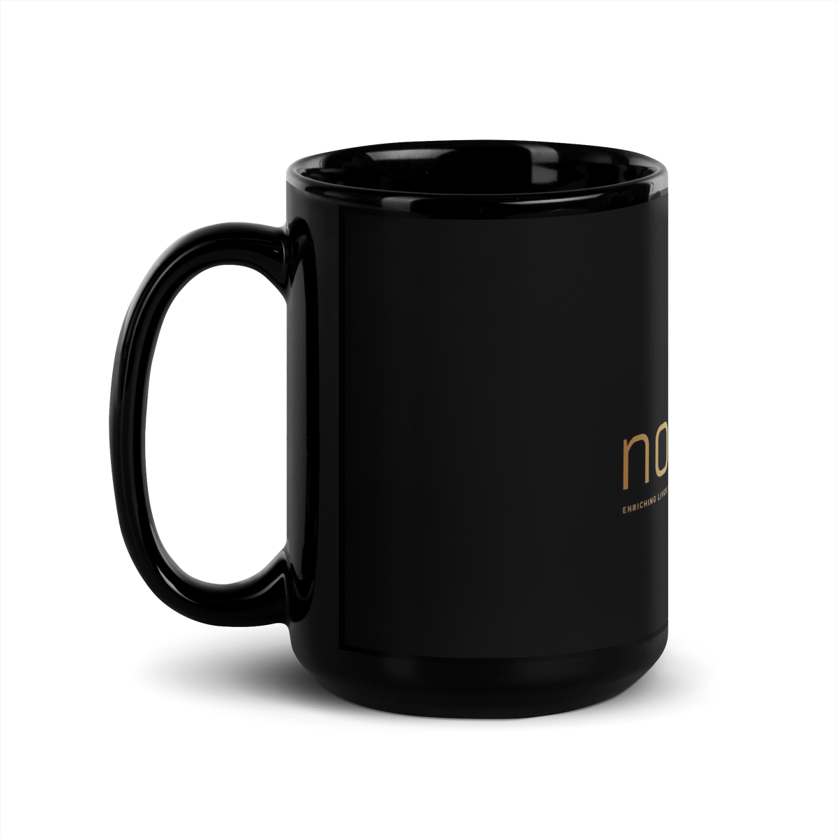 NOLA Vox — Black Glossy Mug (Black)