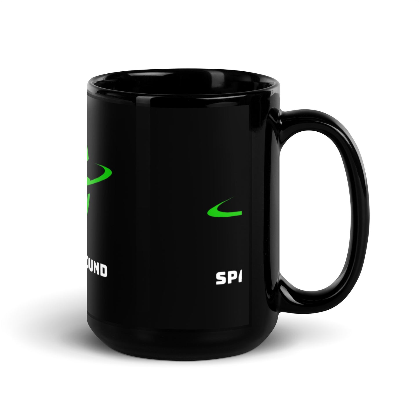 Space City Sound - Logo - Black Glossy Mug