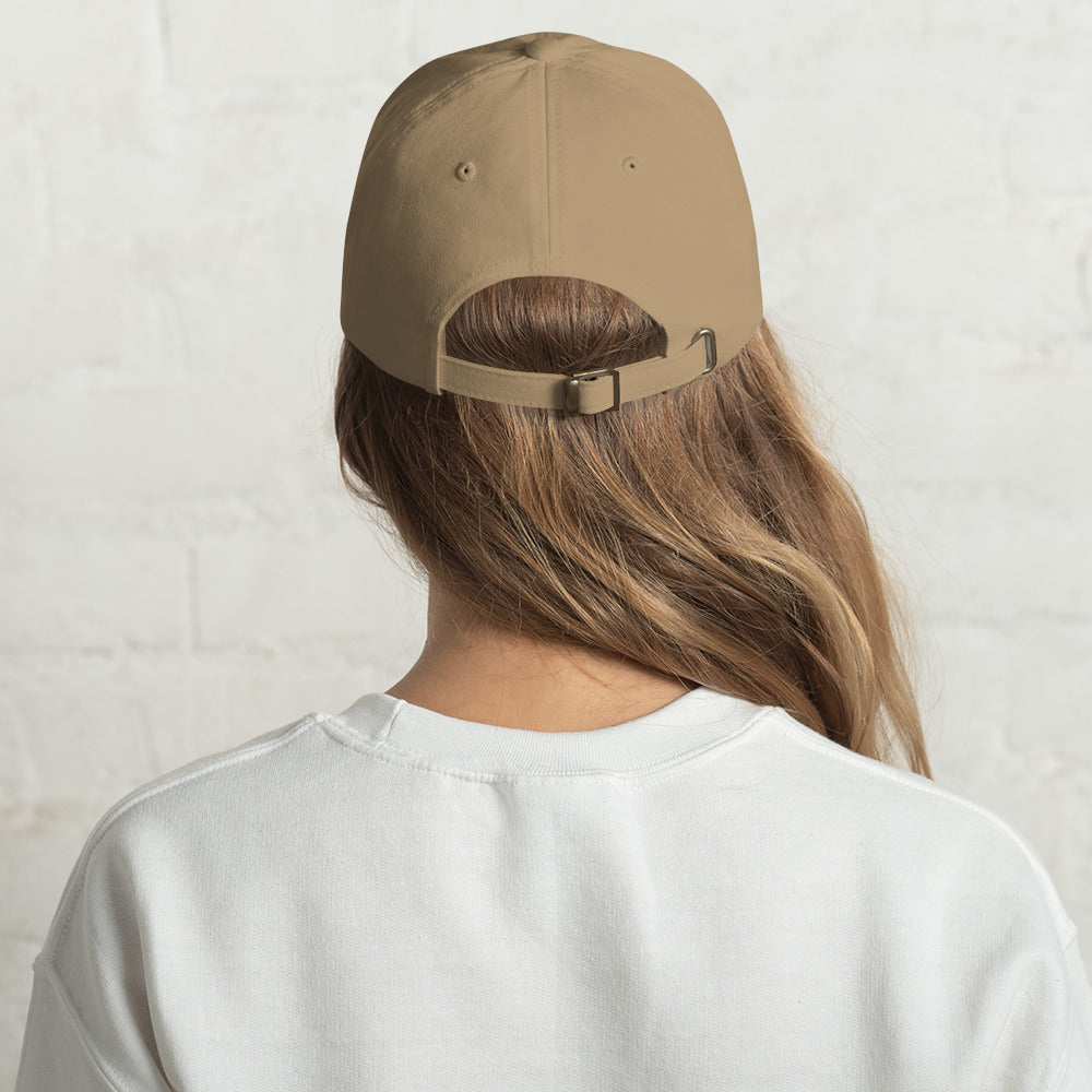 The Ladies - Embroidered Dad hat (Black Thread)