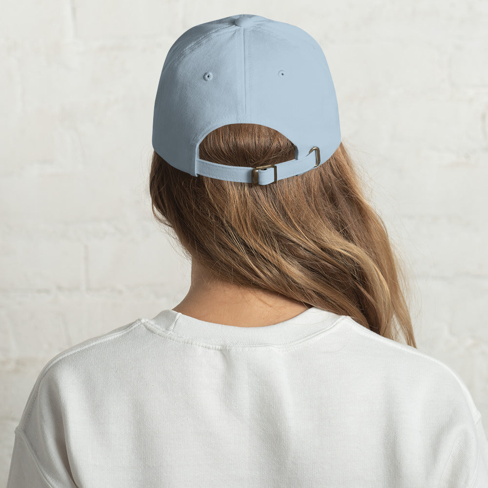The Ladies - Embroidered Dad hat (Black Thread)