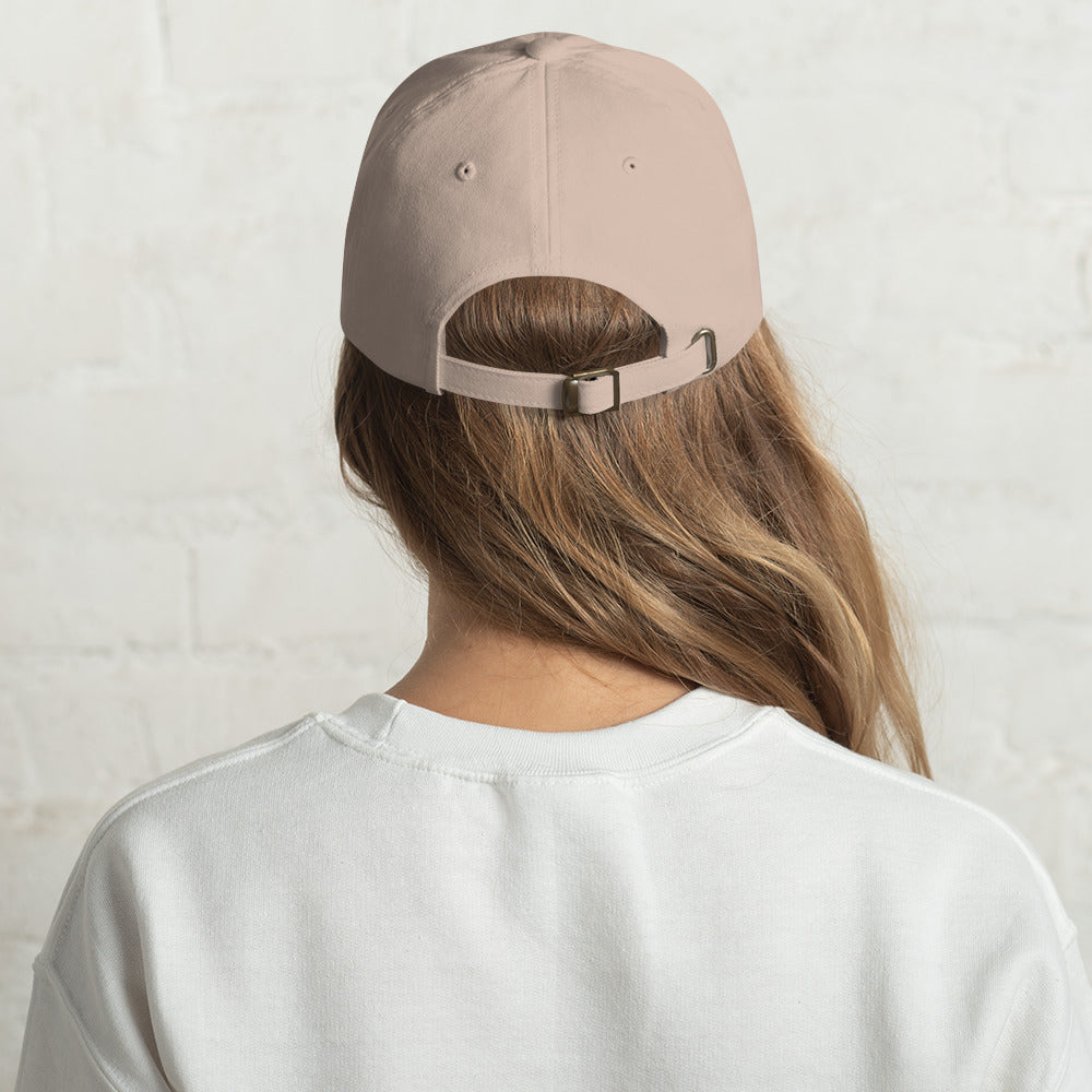 The Ladies - Embroidered Dad hat (Black Thread)