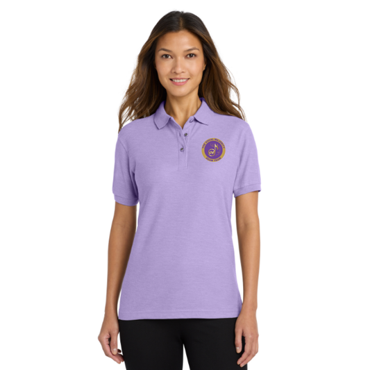 Vocal Majority - Seam Team - Printed Port Authority® Women's Fit Silk Touch™ Polo