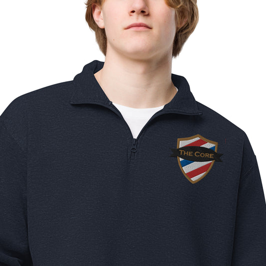 The Core - Embroidered Unisex fleece pullover