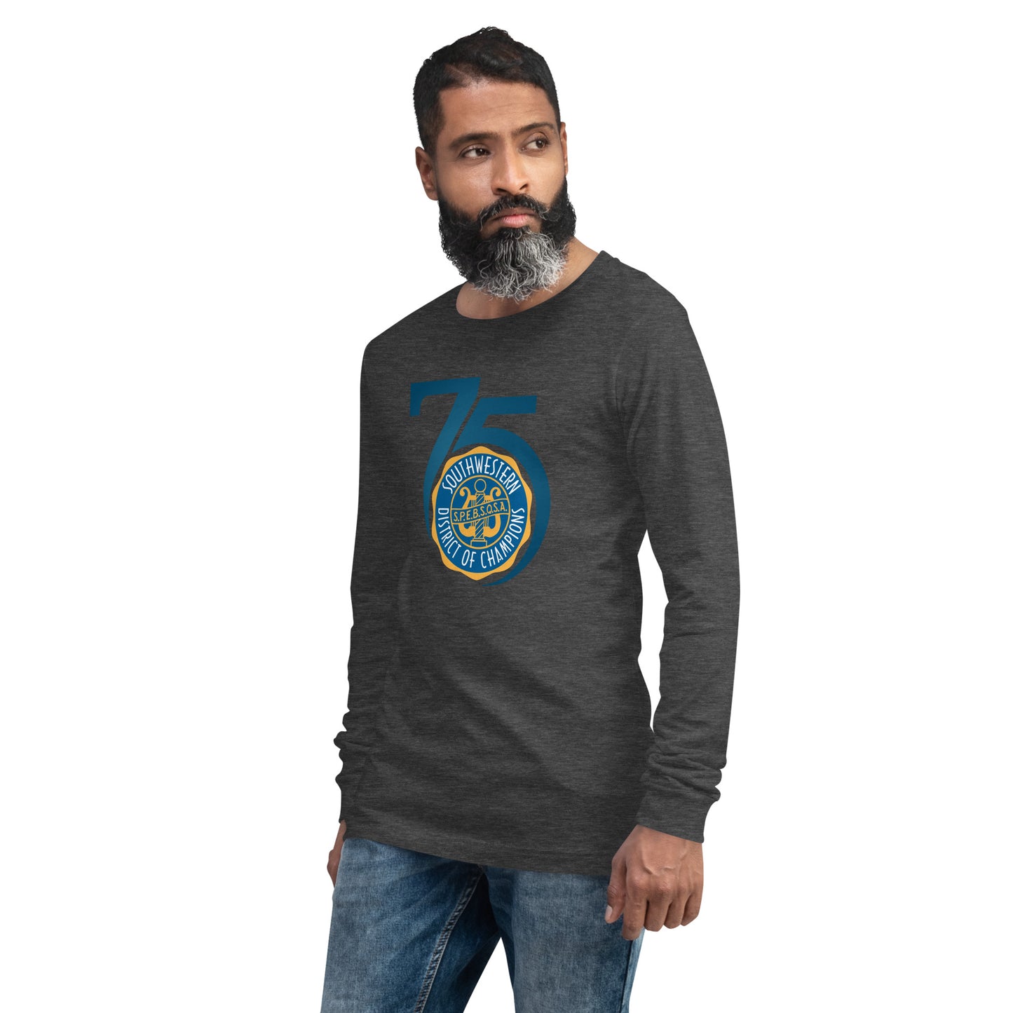 SWD - 75th Anniversary Printed Unisex Long Sleeve Tee