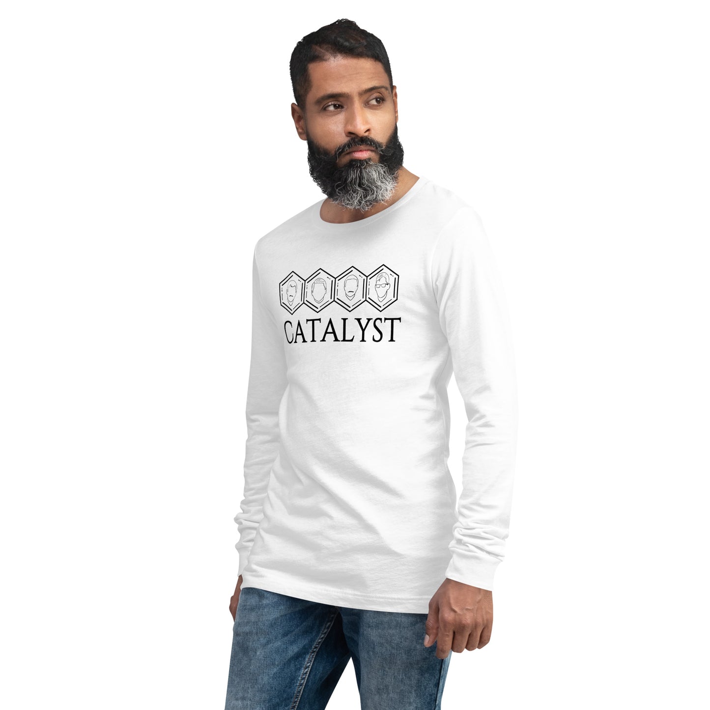 Catalyst - Printed Unisex Long Sleeve Tee