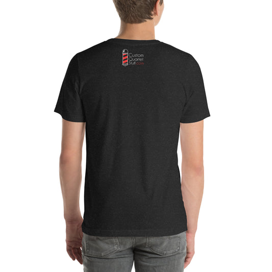 YOU BET - Barber Pole - Printed Unisex t-shirt