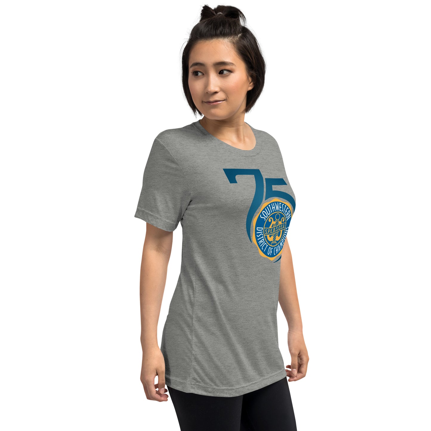 SWD - 75th Anniversary Printed Super Soft - Triblend Short sleeve t-shirt