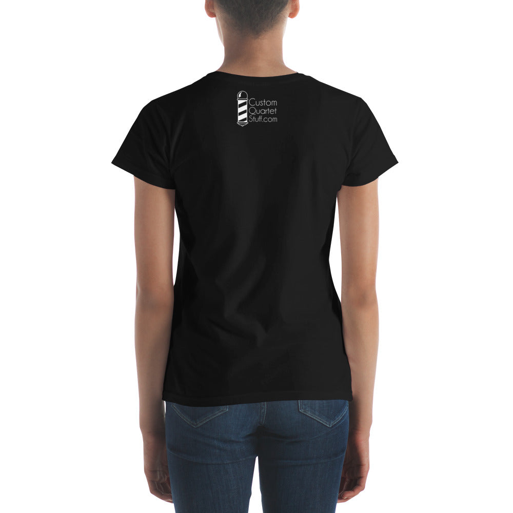 SHD Printed - fitted Women's short sleeve t-shirt