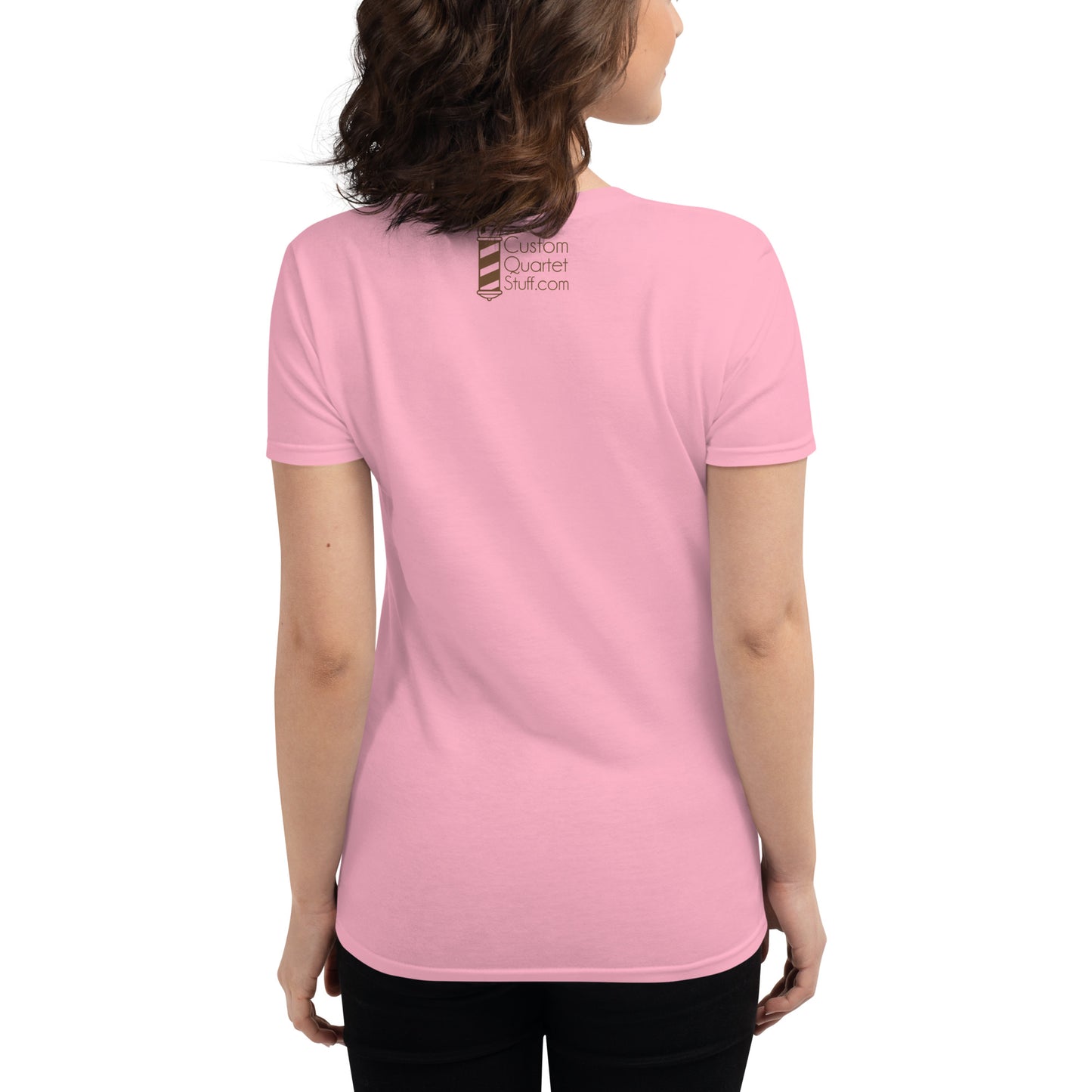 Comida Deluxe - Printed Fitted Women's short sleeve t-shirt