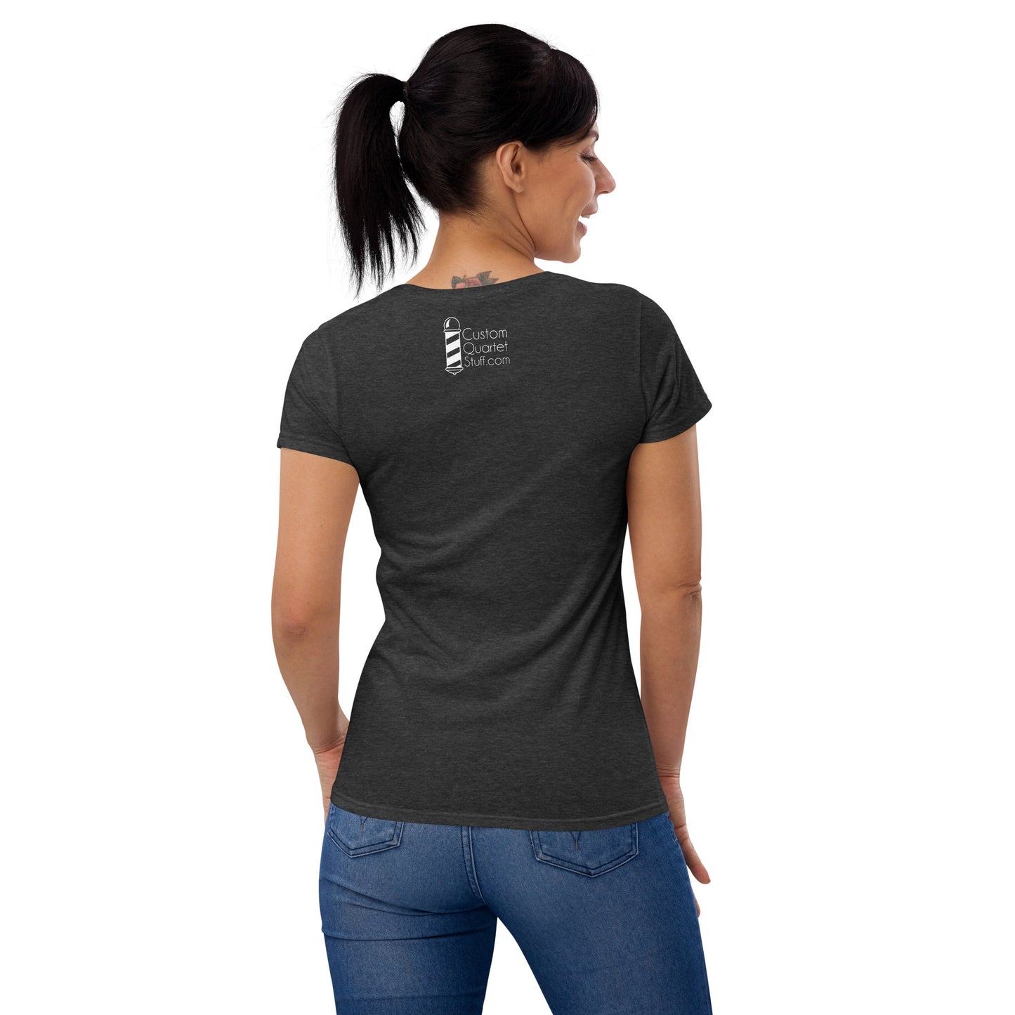 Vocal Standard - Printed Women's Fitted short sleeve t-shirt