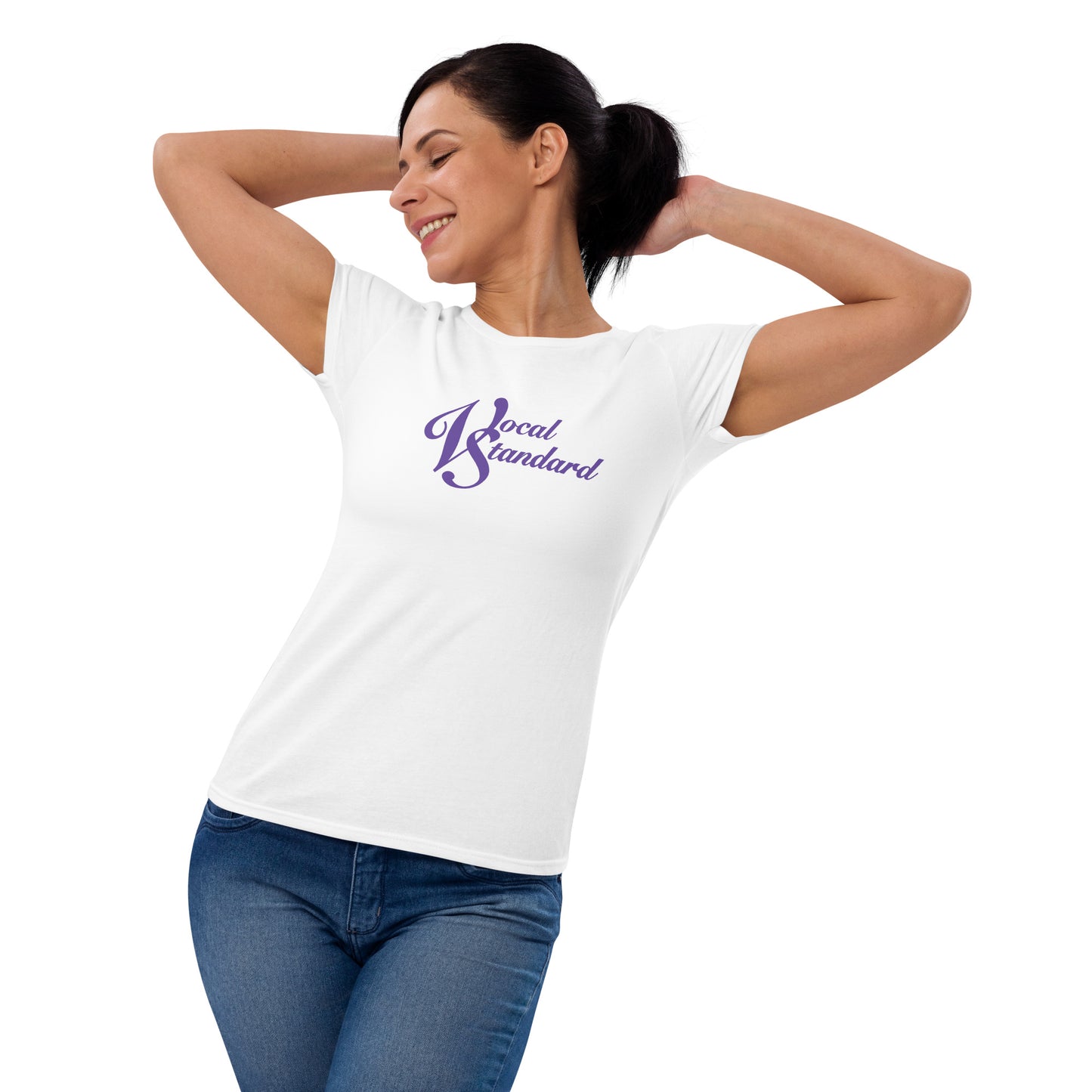 Vocal Standard - Printed Women's Fitted short sleeve t-shirt