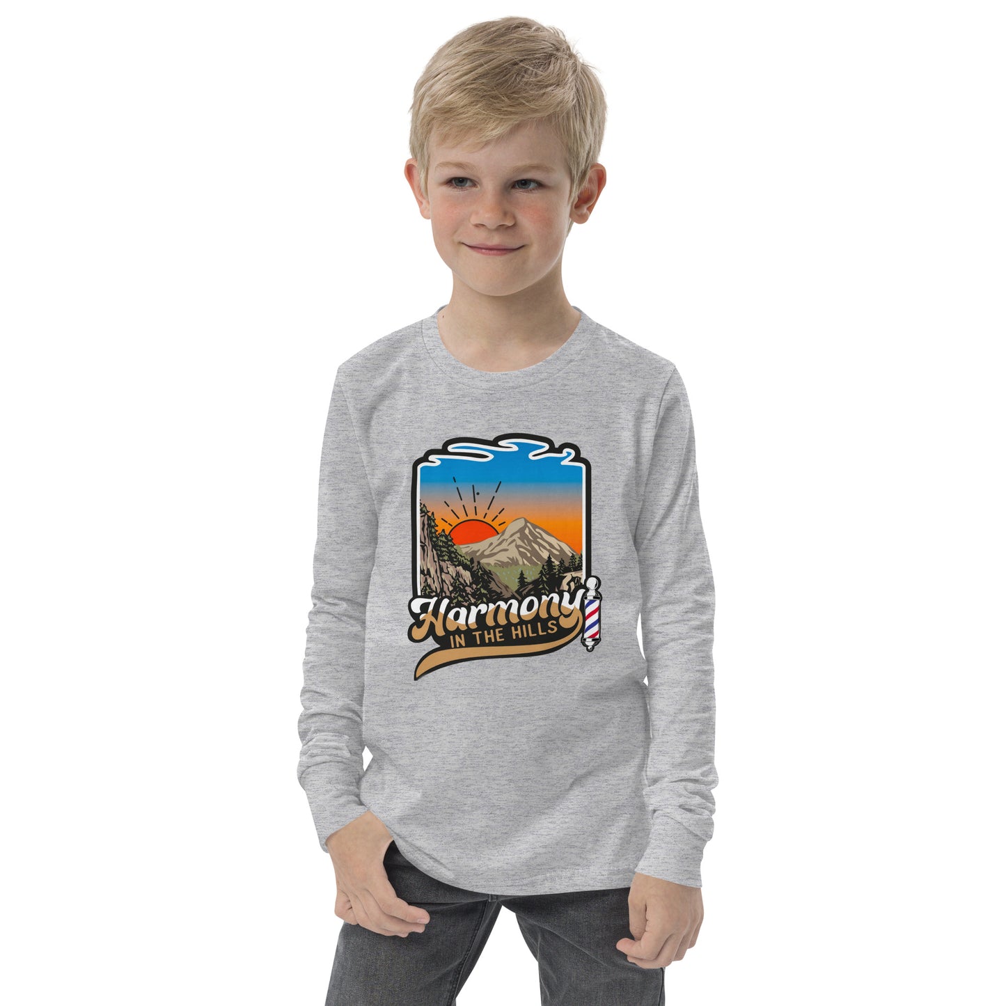 Harmony in the Hills - Printed Youth long sleeve tee