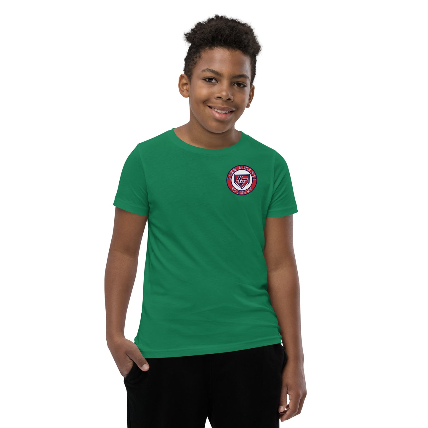 Four Fellers - Printed Youth Short Sleeve T-Shirt