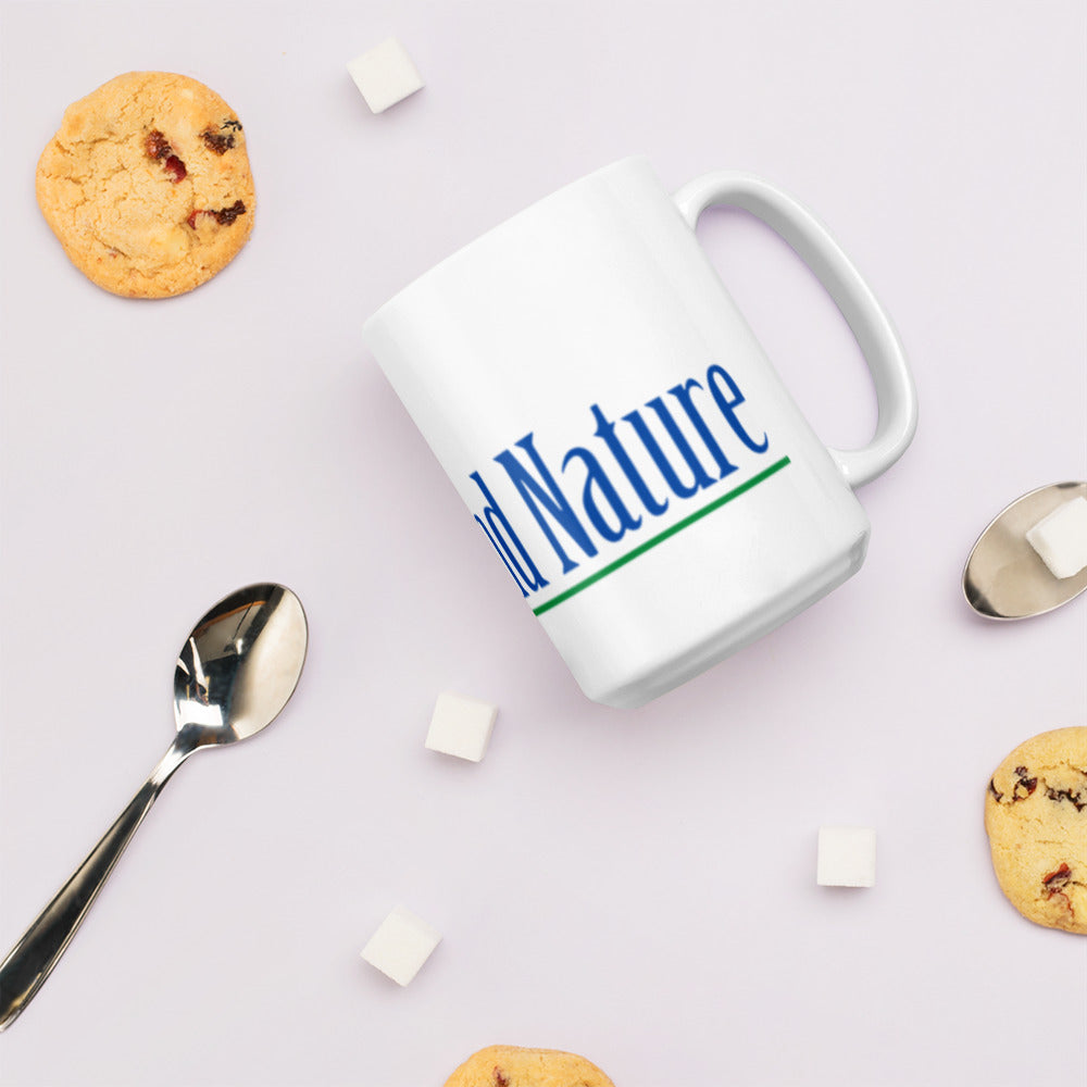 Second Nature Printed White glossy mug