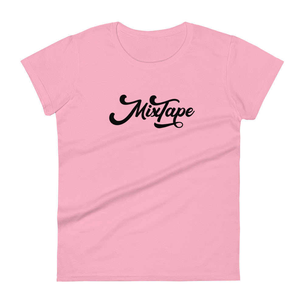 MixTape Logo:  Women's short sleeve t-shirt